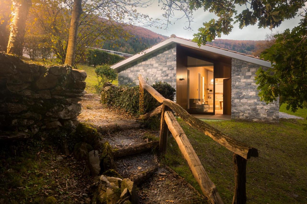 Cabanas Deluxe Basajaun Basoa By Irrisarri Land Igantzi Buitenkant foto